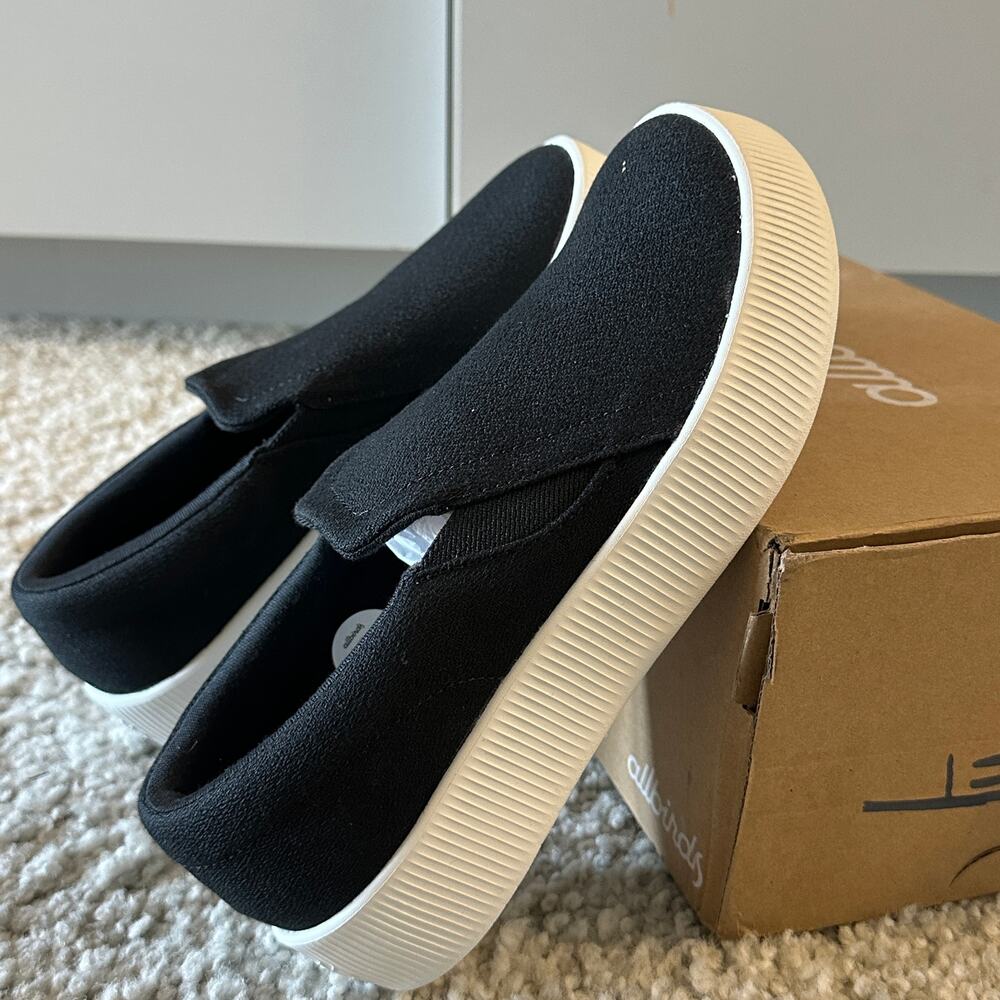 Allbirds Women's Lounger Lift, NaturalBlack, W6.5, NWT - Picture 4 of 7